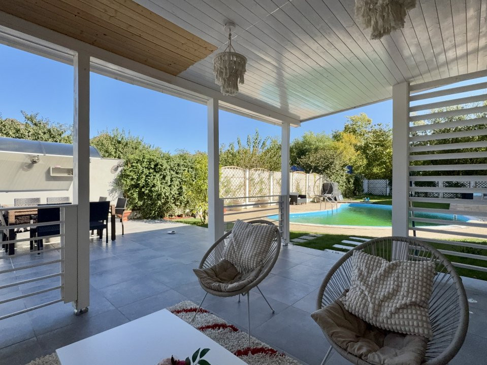 Vilă elegantă cu piscină privată în complex exclusivist – Mogoșoaia