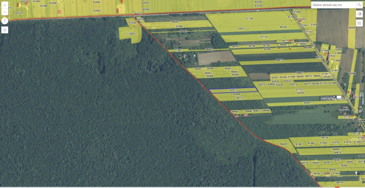 `Teren cu dubla deschidere, langa padure, Snagov - Strada Parcului 