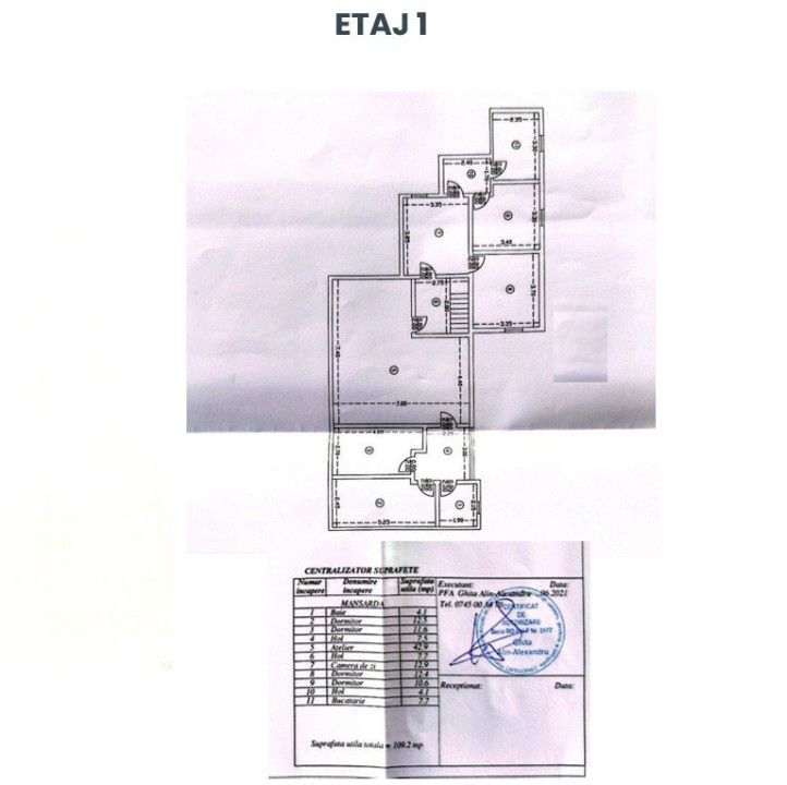 Casa | 356 mpc | Lot 1422 mp | Atelier de creatie | Locuinta/sediu | Baicoi