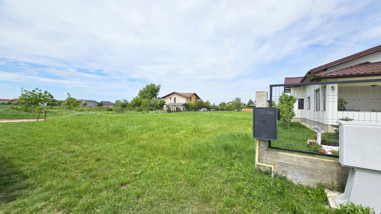 Teren intravilan in zona rezidentiala, la 1 km de A0 si A1