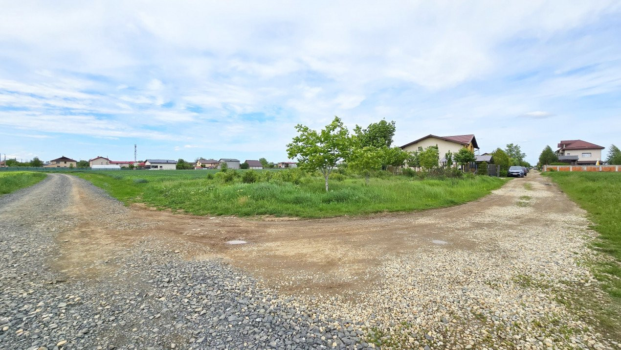 Teren intravilan in zona rezidentiala, la 1 km de A0 si A1