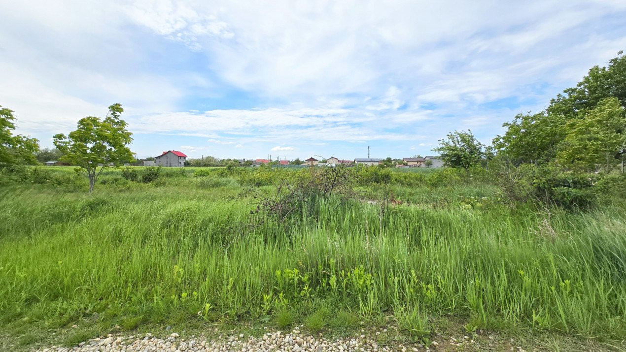 Teren intravilan in zona rezidentiala, la 1 km de A0 si A1