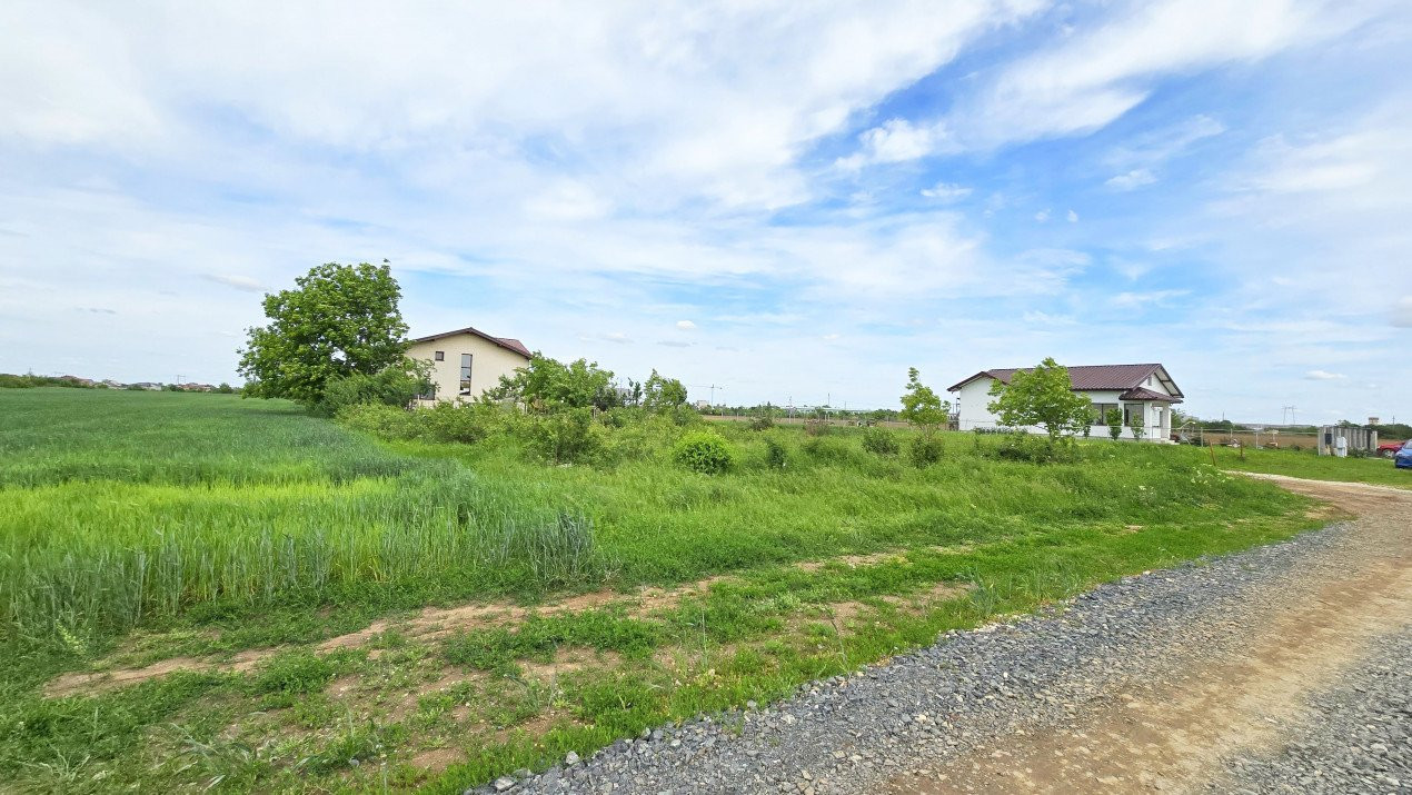 Teren intravilan in zona rezidentiala, la 1 km de A0 si A1