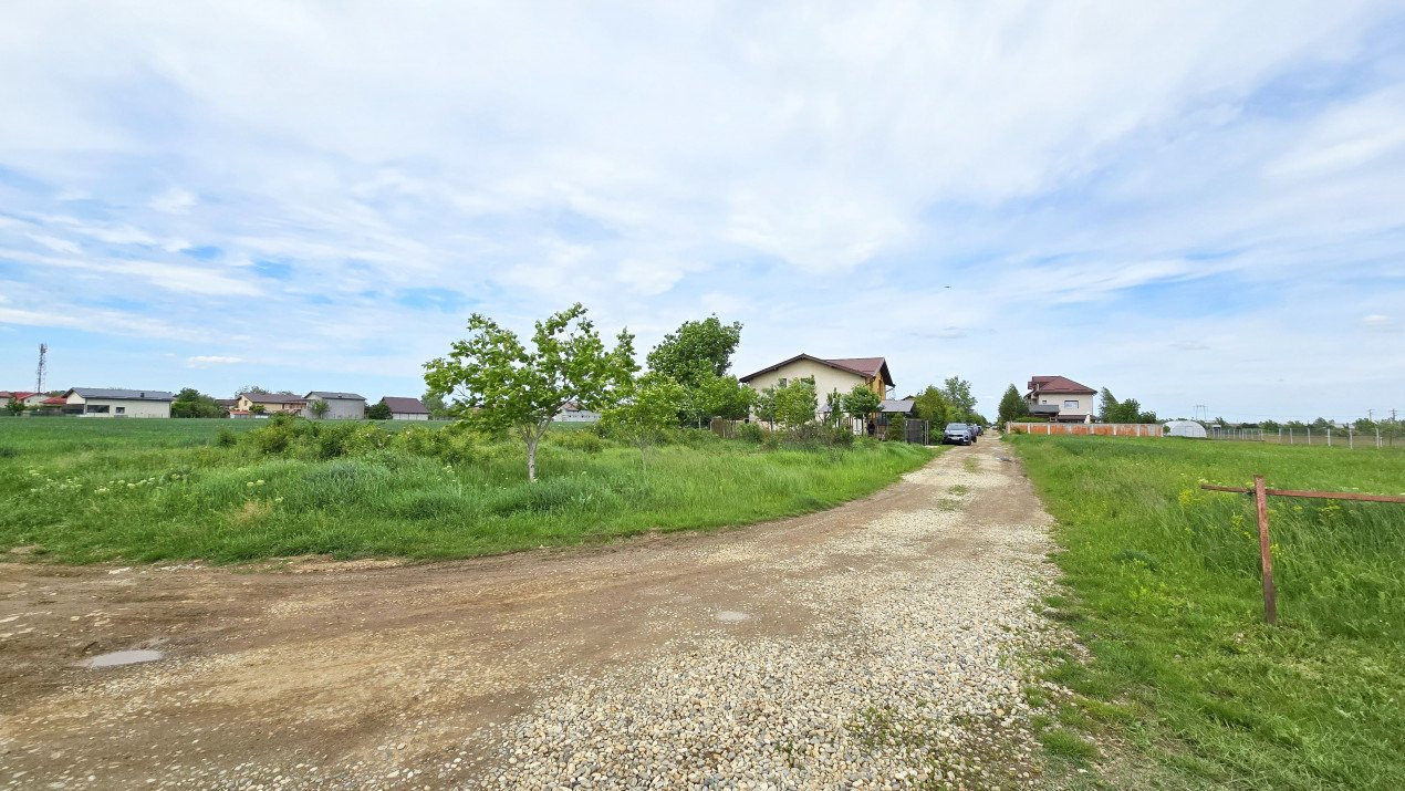 Teren intravilan in zona rezidentiala, la 1 km de A0 si A1