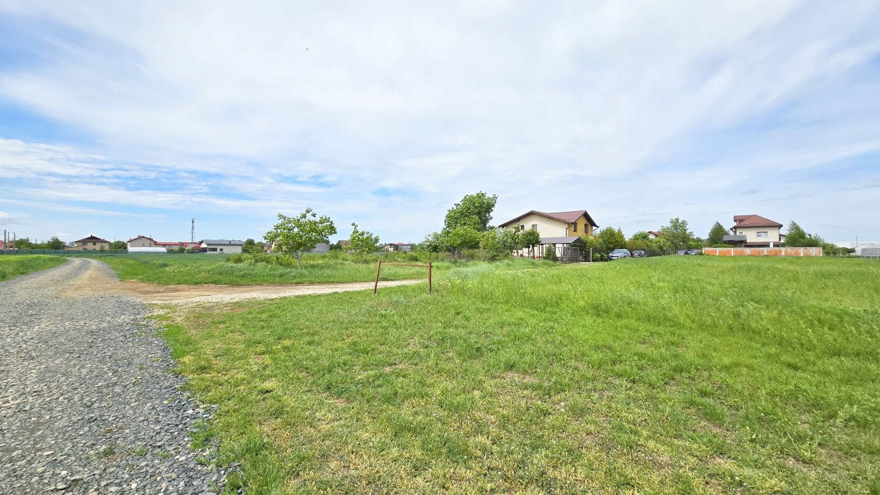 Teren intravilan in zona rezidentiala, la 1 km de A0 si A1