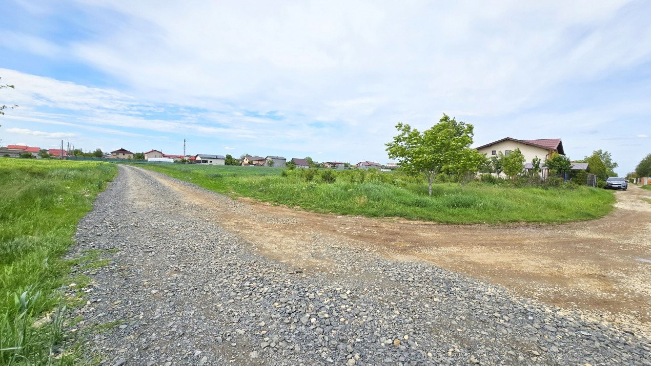 Teren intravilan in zona rezidentiala, la 1 km de A0 si A1