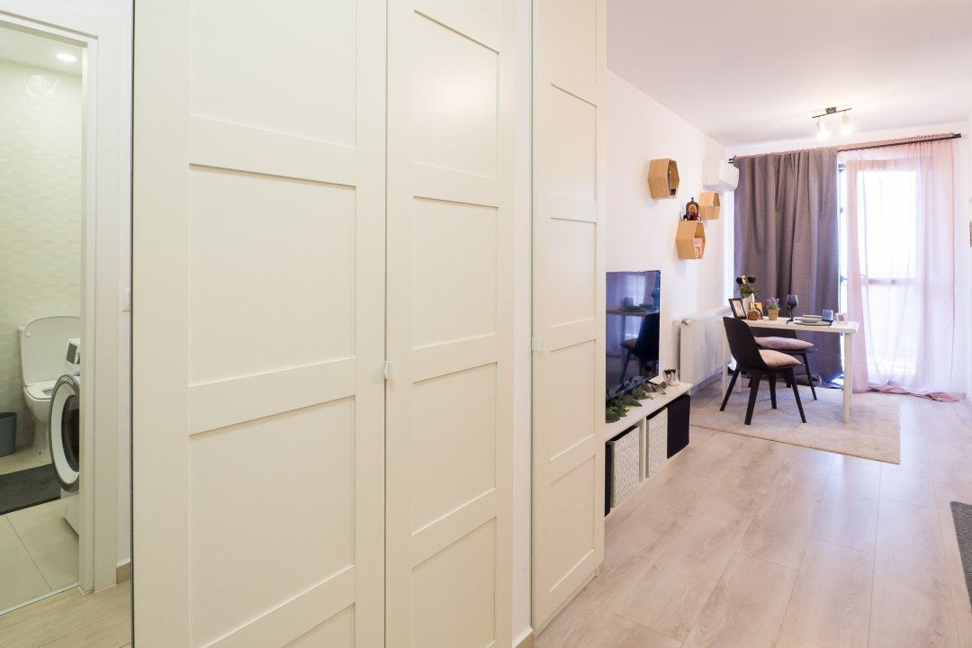 Garsoniera luminoasa in Hils Pallady, metrou, utilata la cheie