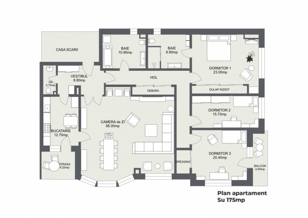 Vezi Parcul Kiseleff! Apartament spectaculos, 4 camere, 175mp