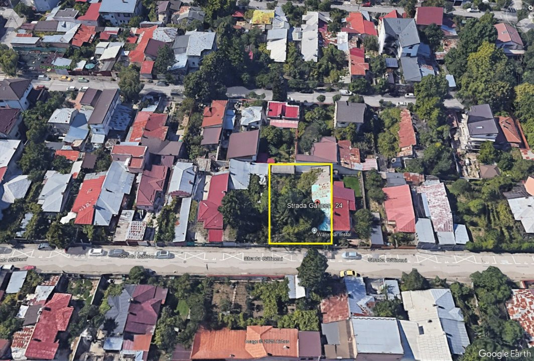 Teren 483 mp – Strada Galiceni 24 - Bucureștii Noi - metrou Laminorului