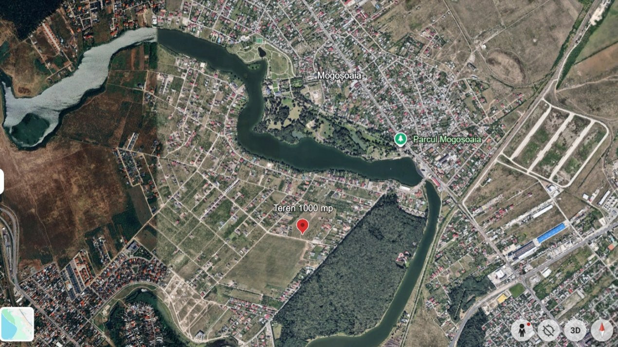 Teren de vânzare – 1000 mp în Mogoșoaia, zonă ideală pentru locuință					