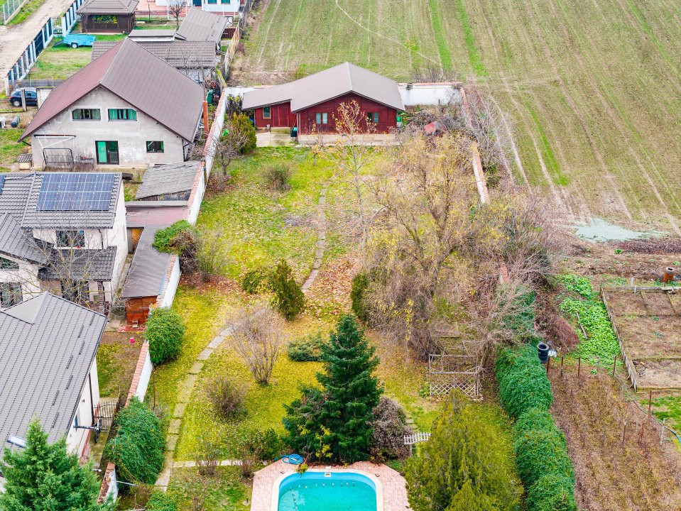 Vila familiei unite, piscină, cabană, Snagov - Ciofliceni