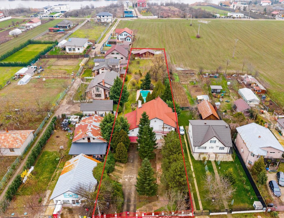 Vila familiei unite, piscină, cabană, Snagov - Ciofliceni