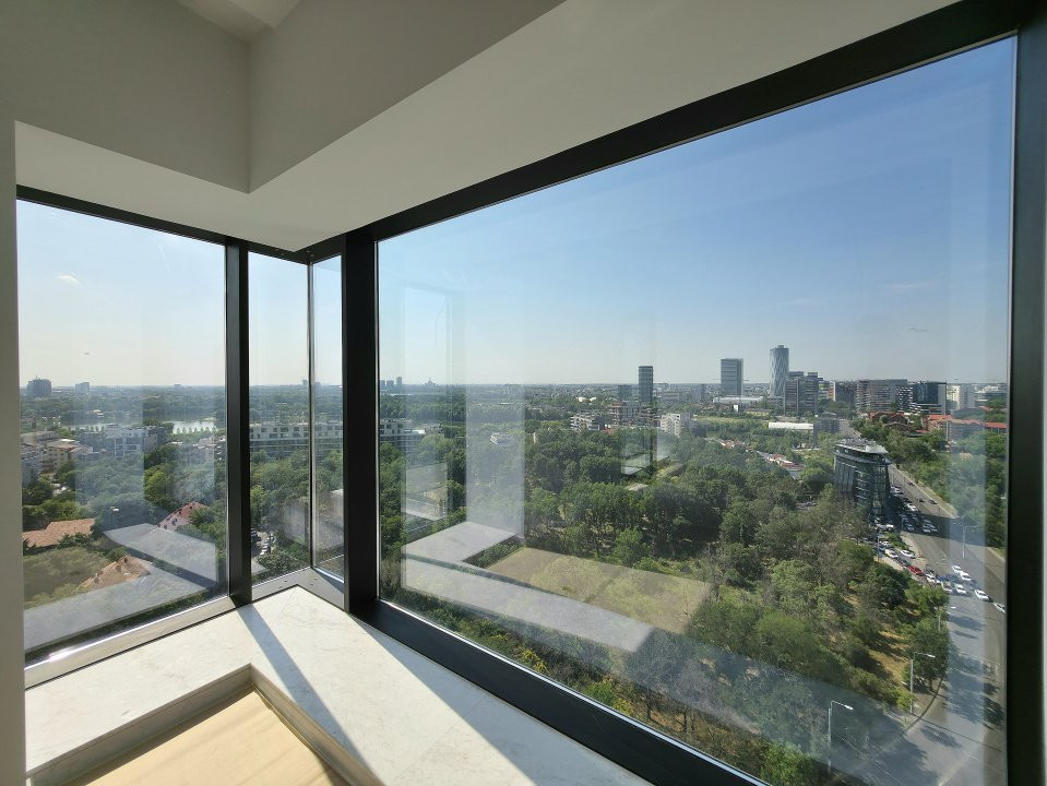 Panoramic View 16 Floor | 4 Rooms 154SQM + 2 Parking | One Verdi Park -Floreasca
