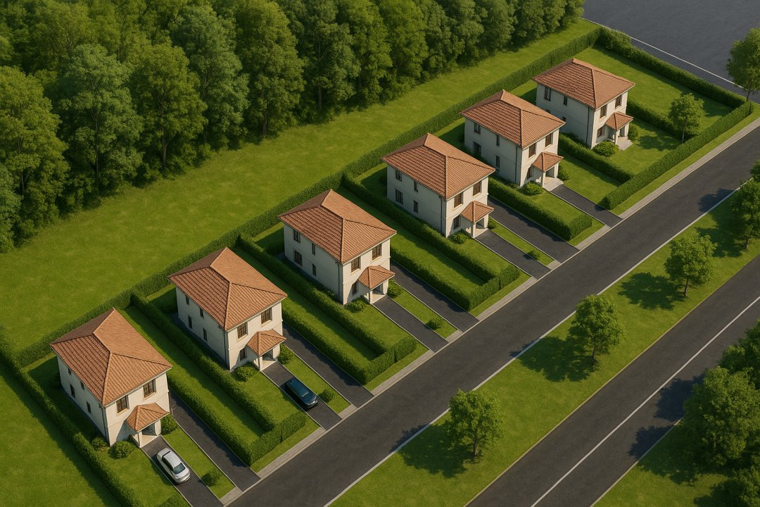 5.000 mp Investitie dezvoltare vile premium Pipera Padura Baneasa 