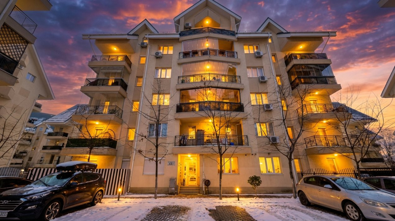 Apollo 2. Apartament cu parcare, 3 balcoane si vedere tripla