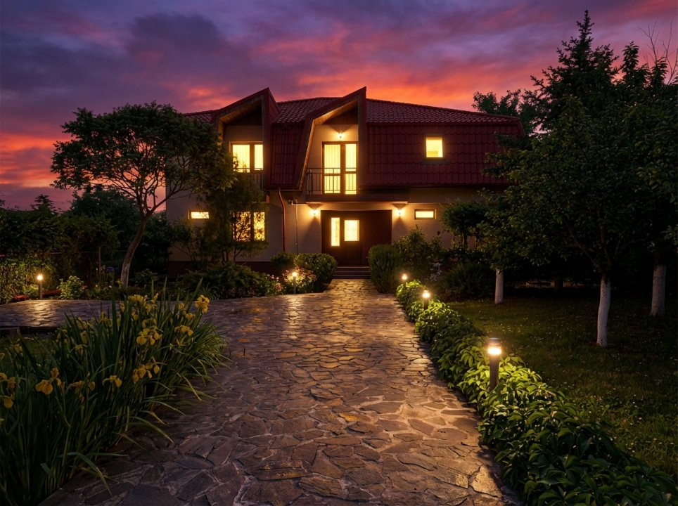 Balotesti, Ion Lahovari, mobilata si utilata complet