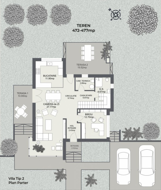 Privește stelele! Vilă modernă, lifestyle occidental lângă Paradisul Verde! 