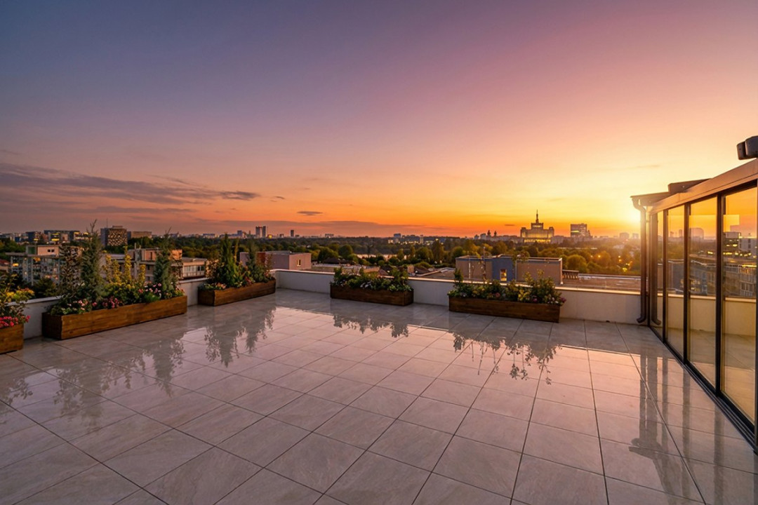 Ce priveliste! Deasupra tuturor - Penthouse Spectaculos cu Terase 210mp!