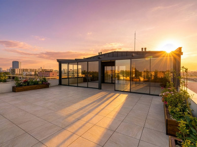 Ce priveliste! Deasupra tuturor - Penthouse Spectaculos cu Terase 210mp!