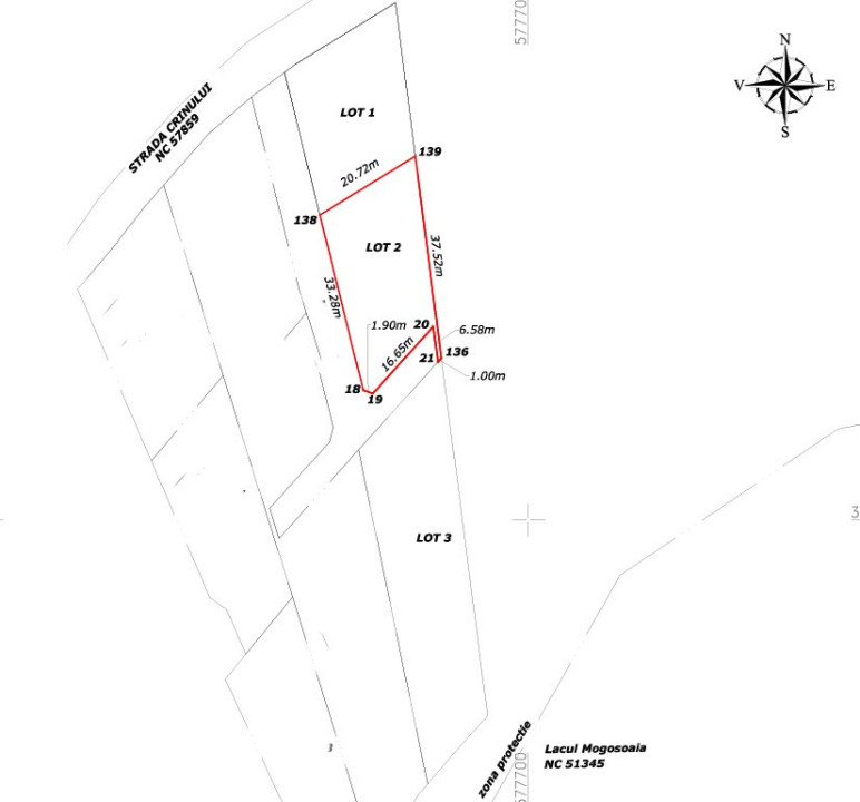 Teren de vânzare în Mogoșoaia – Strada Crinului, lângă lac | Lot ideal pentru ca