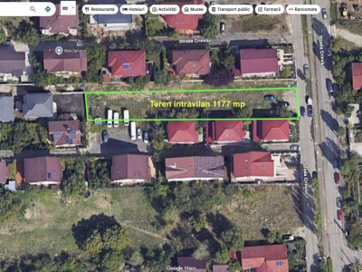 Teren pentru dezvoltare imobiliara Apeductului- Crinului