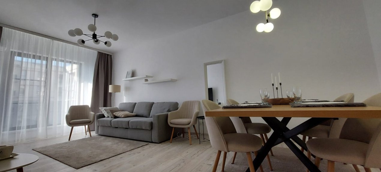 Apartament 2 camere, decomandat, Exigent Plaza, mobilat/utilat complet