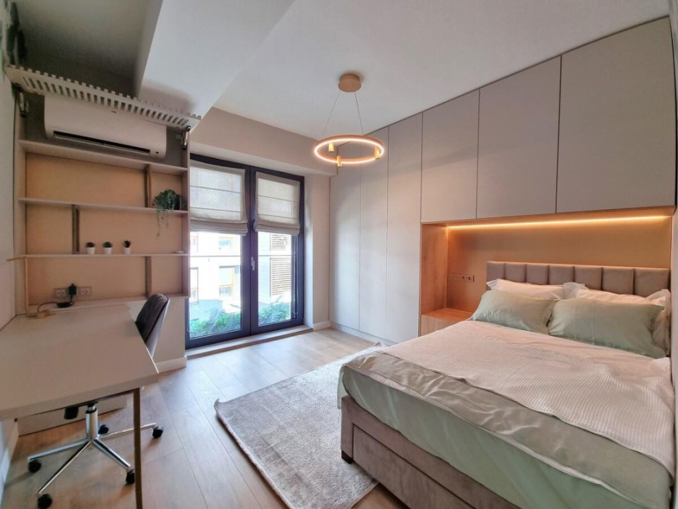 Apartament superb - 3 camere-mobilat si utilat de inchiriat- bloc nou