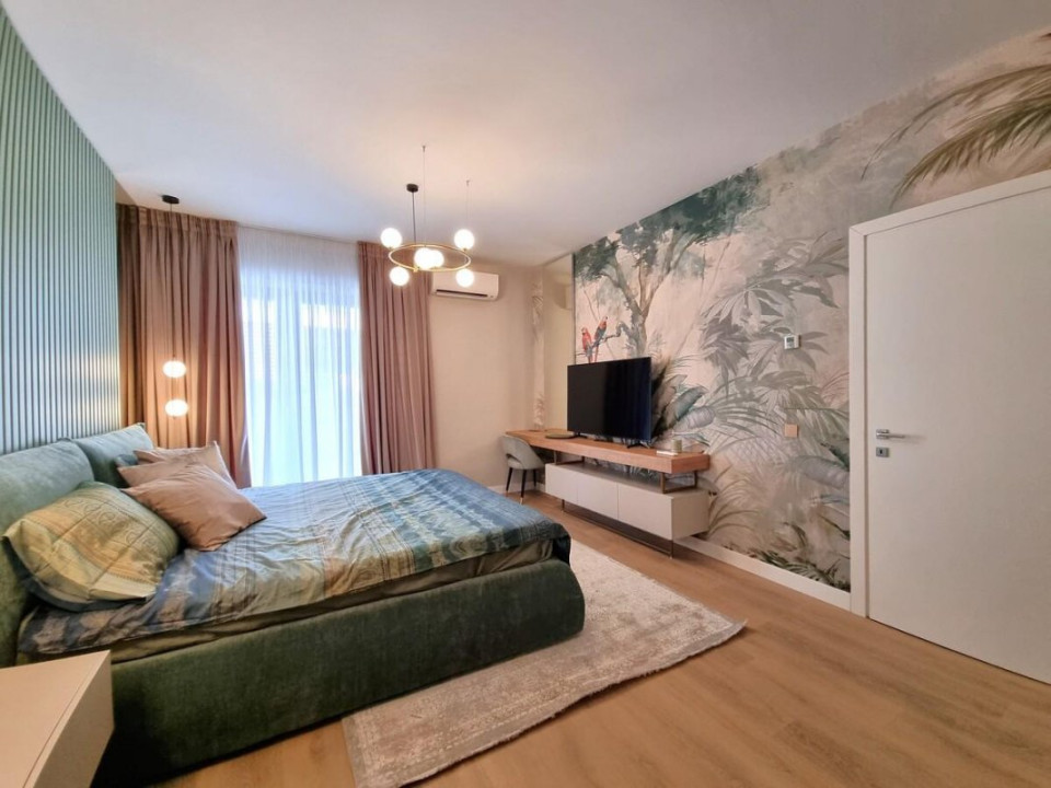 Apartament superb - 3 camere-mobilat si utilat de inchiriat- bloc nou