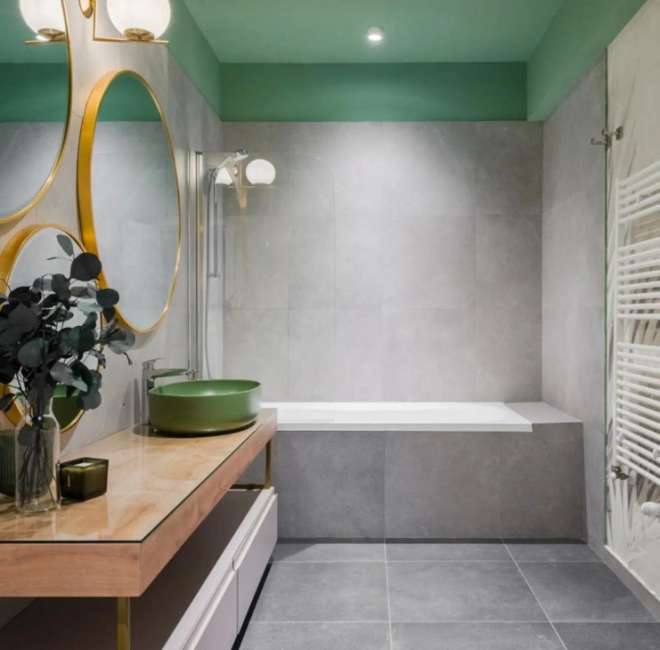 Apartament superb - 3 camere-mobilat si utilat de inchiriat- bloc nou