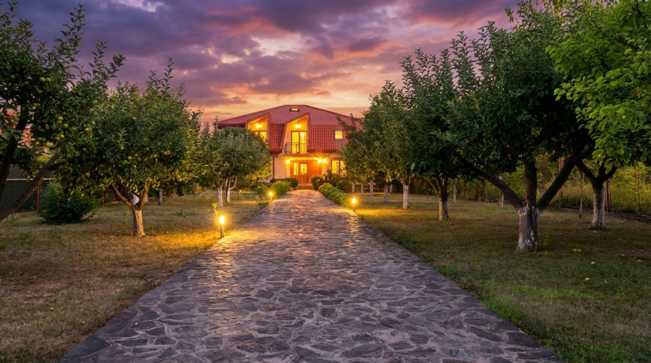 Balotesti, Ion Lahovari, mobilata si utilata complet