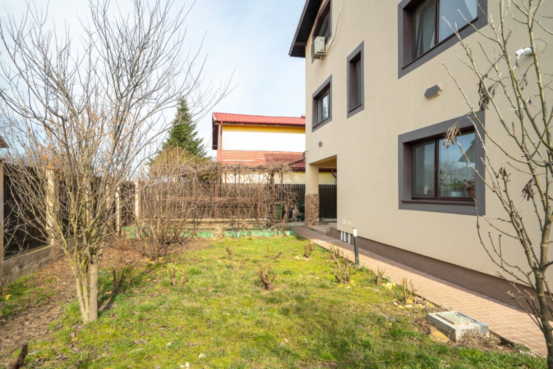 Vila de vanzare Branesti,, teren suplimentar,  gata de mutare si  acces rapid.