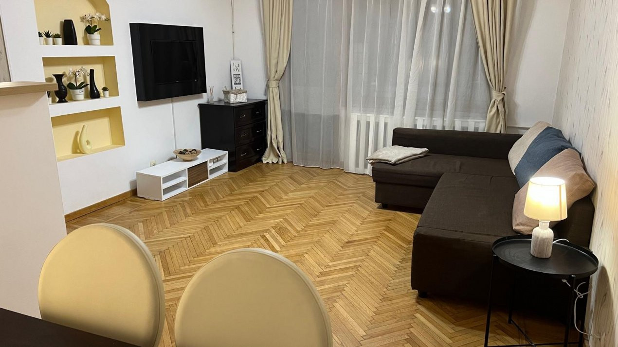 Apartament 2 camere pe Ion Campineanu 23 -Sala Palatului. Pet friendly