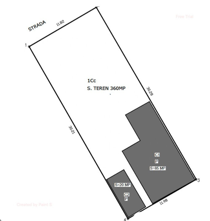 Casa demolabila/renovabila langa Lacul Grivita 