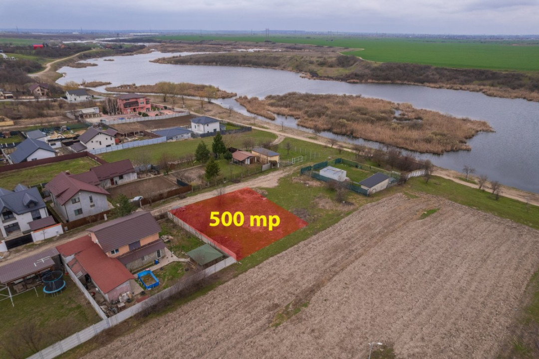 BRANESTI - VADU ANEI, TEREN 500 MP, FRONT STRADAL 22 MP!