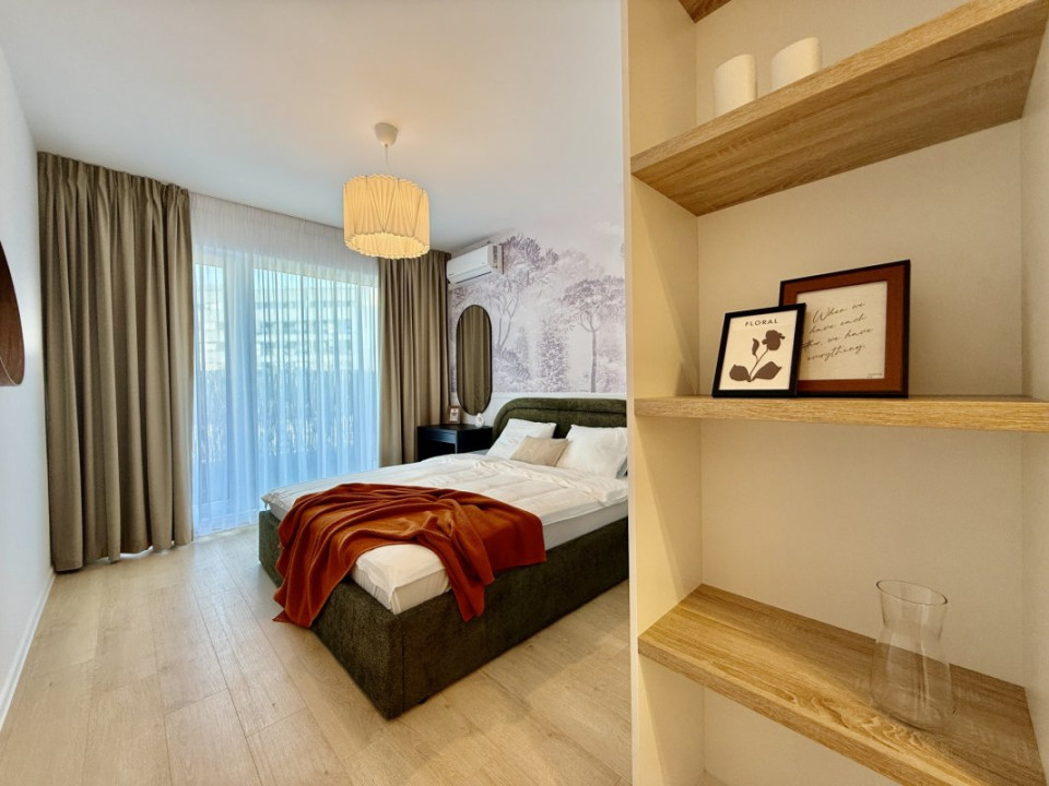 Apartament cu piscina si gradina proprie, nou, la prima inchiriere