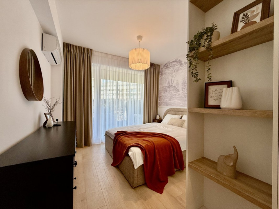 Apartament cu piscina si gradina proprie, nou, la prima inchiriere