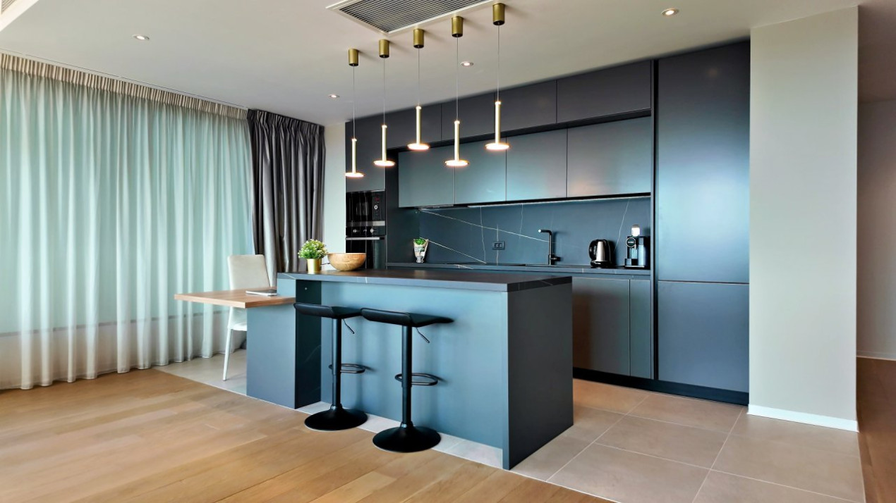 One Mircea Eliade - Floreasca | 4 Rooms + Terrace Open View | Lemon Design