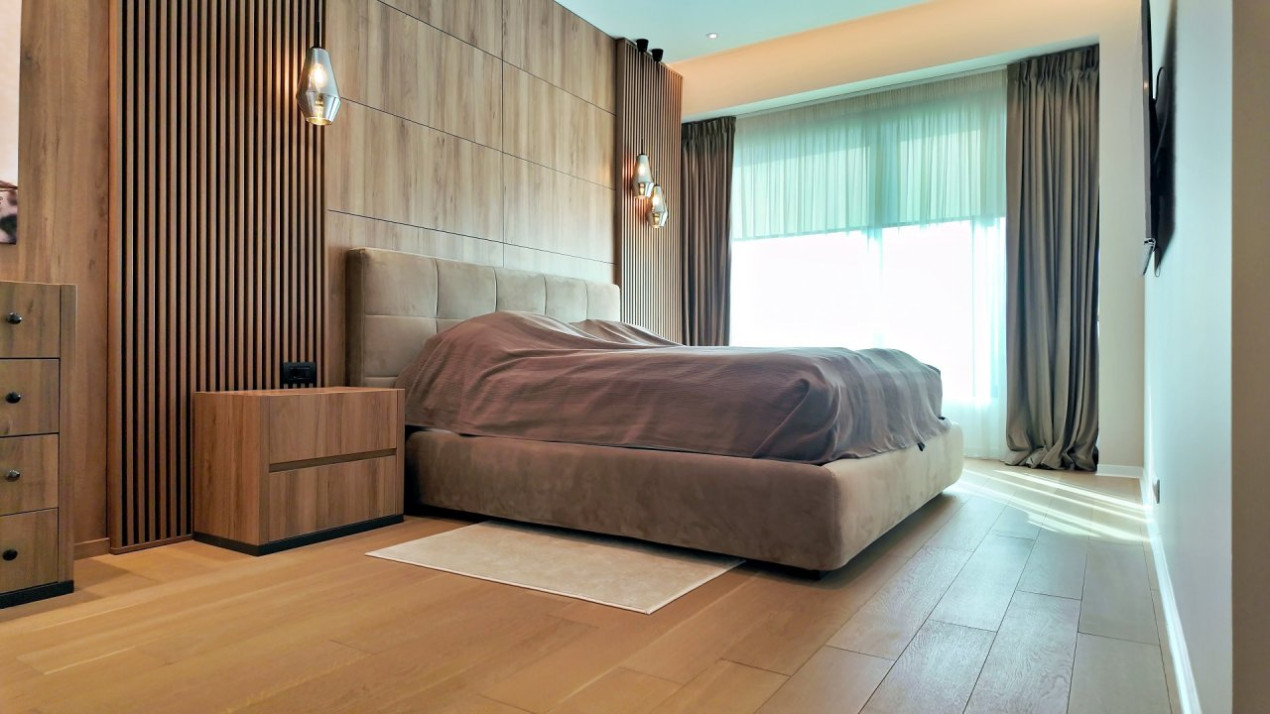 One Mircea Eliade - Floreasca | 4 Rooms + Terrace Open View | Lemon Design