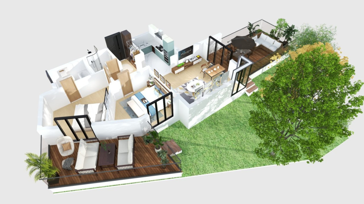 Dacia-Mosilor 3 camere, gradina proprie