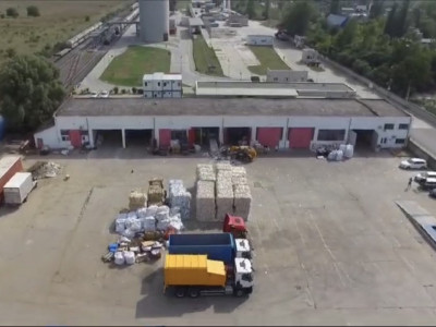 Platforma industriala, 7000 mp teren asfaltat + 1000 mp Hala si Birou