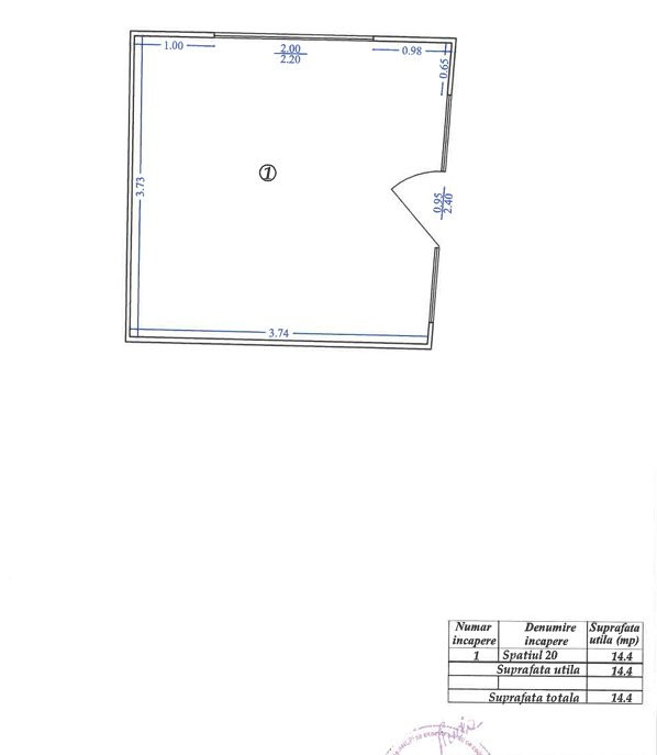 Spatiu comercial stradal | Piata Vitan | 14.4 mp | Vad pietonal | 2 vitrine
