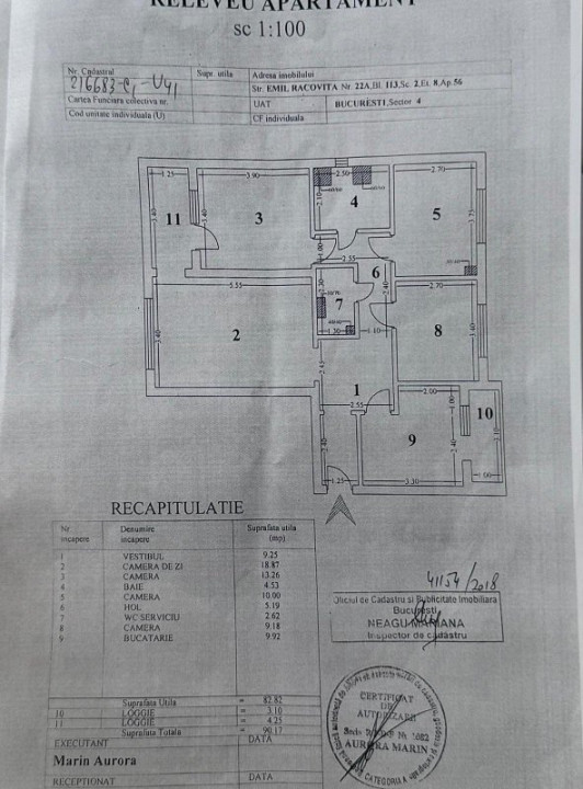 Cel mai scump dar si cel mai frumos 4 camere din Aparatorii Patriei
