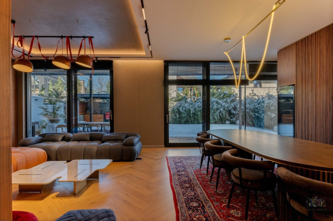 Vila de inchiriat- 6 camere- piscina - pompe de caldura