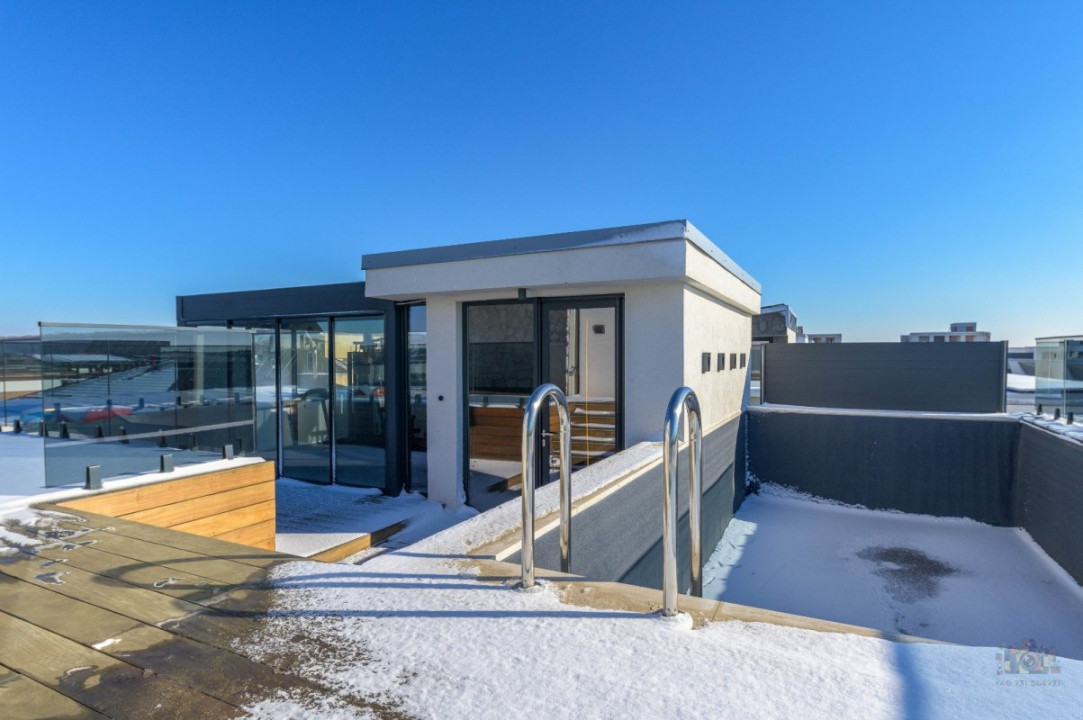 Vila de inchiriat- 6 camere- piscina - pompe de caldura