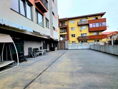 Apartament cu 5 camere-239 mp. utili si terasa 356 mp. in Prel. Ghencea-parter