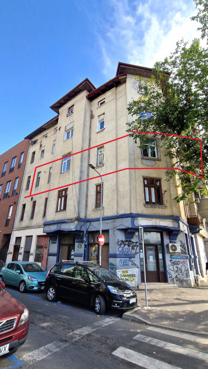 De vanzare apartament spatios de 3 camere langa Gara de NORD