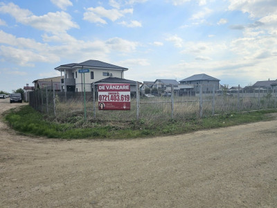 Teren intravilan | Dubla deschidere | Berceni Vidra 