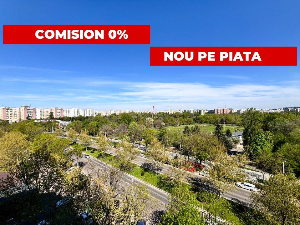 Vedere Parc Bloc 1980 | 3 camere decomandat, 2 băi, METROU 5 min