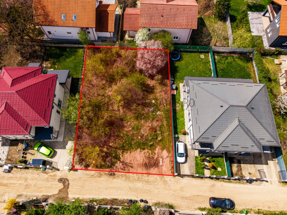 TEREN CONSTRUIBIL | CORBEANCA – LAGUNA ALBASTRA | 610 MP | DESCHIDERE 20 M