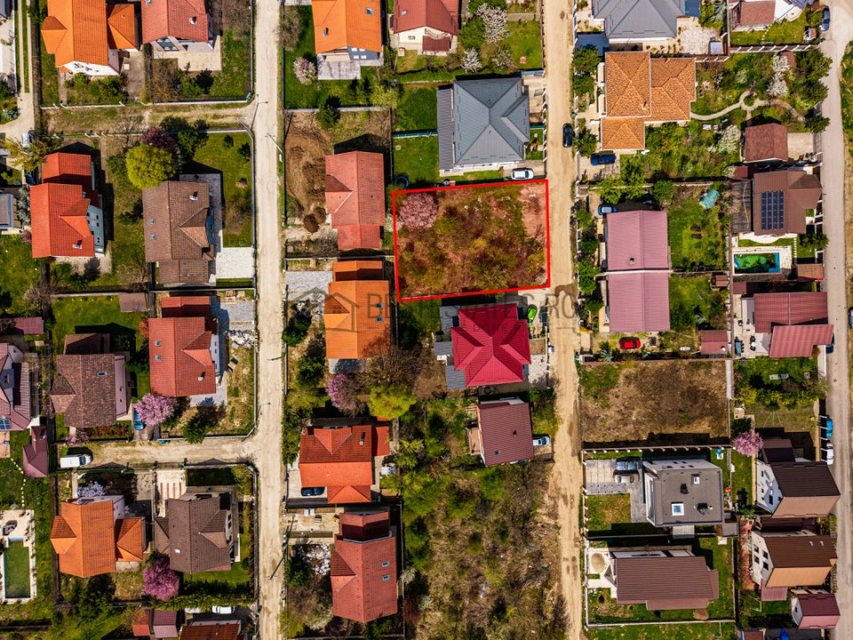 TEREN CONSTRUIBIL | CORBEANCA – LAGUNA ALBASTRA | 610 MP | DESCHIDERE 20 M